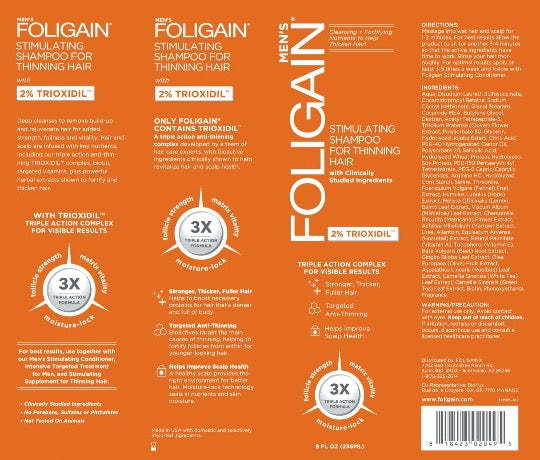 FOLIGAIN HAIR LOSS SHAMPOO with 2% Trioxidil®